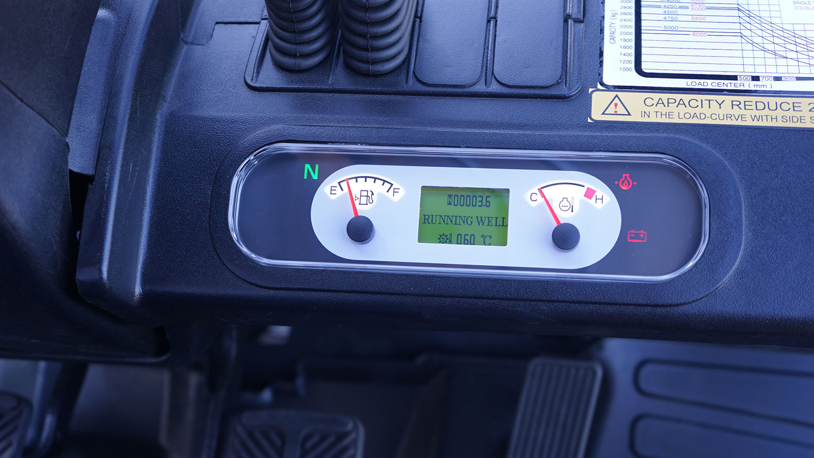 Đồng hồ xe nâng dầu mga forklift 3.0 tấn